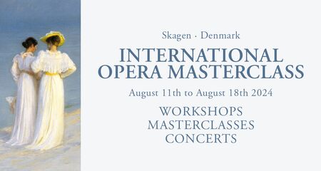 PR foto Skagen International Opera Masterclass 2024