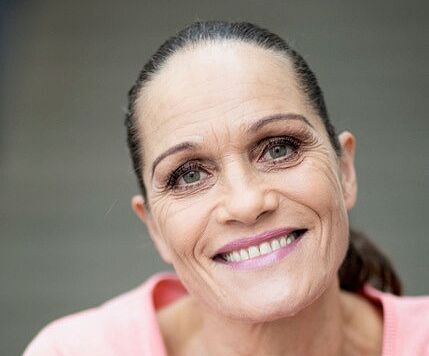 Pressefoto af Lotte Heise i forbindelse foredrag 
