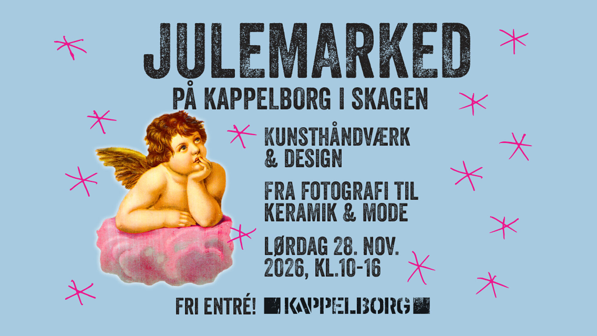 Grafik til Julemarked på Kappelborg 2026