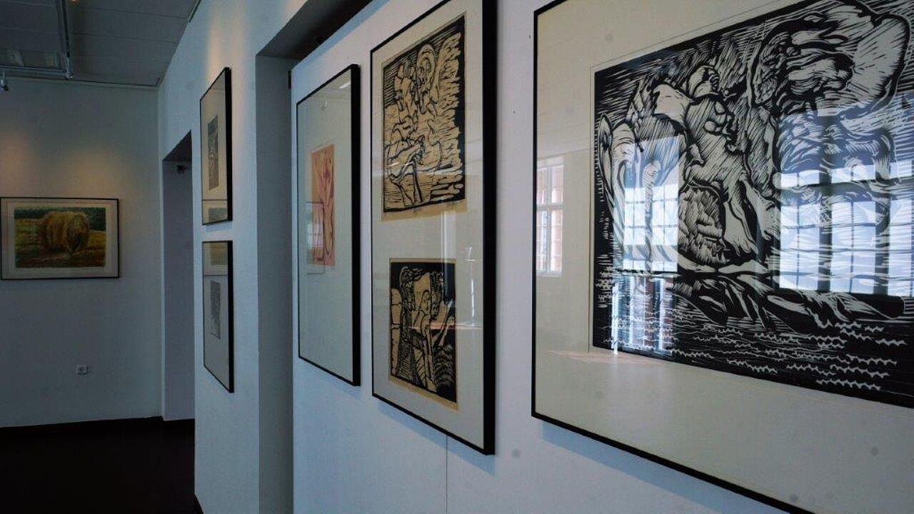 Illustration Kulturhus Kappelborg udstillingssalen 2. SALEN