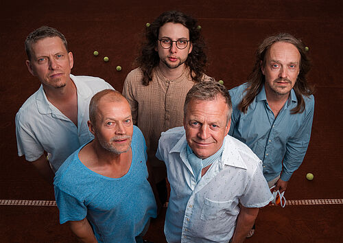 Pressefoto af bandet The Mukherjee Development