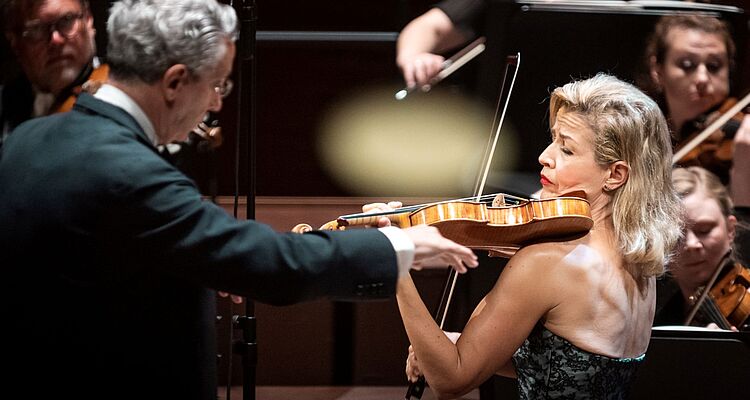 DR SYMFONIORKESTRET MED ANNE-SOPHIE MUTTER