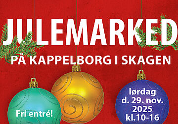 Pressebillede til Julemarked på Kappelborg 2025