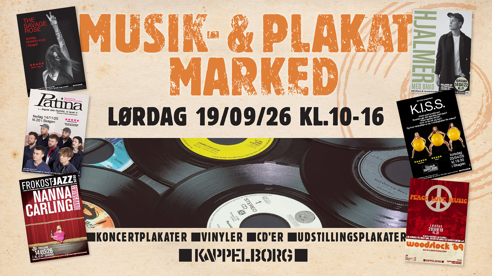 Pressefoto til Musik og plakatmarked