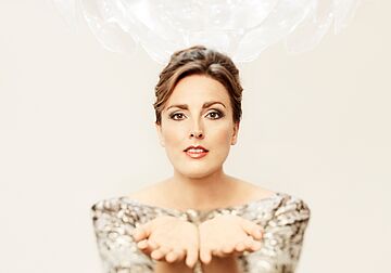 Pressefoto af jazzsanger Sinne Eeg