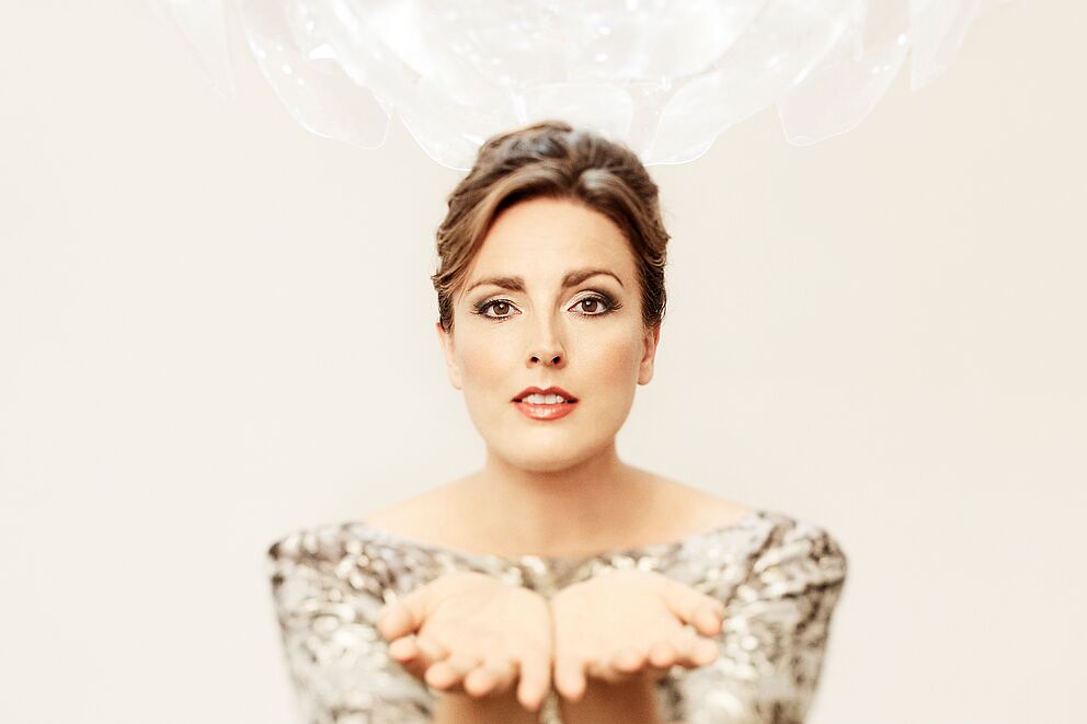 Pressefoto af jazzsanger Sinne Eeg