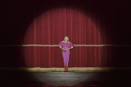 Pressefoto af jazzsanger Nanna Carling