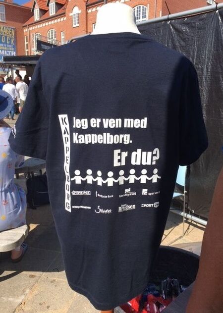 T-shirt til medlemmer af Kappelborgs Venner
