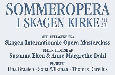 Illustration Sommeropera i Skagen Kirke