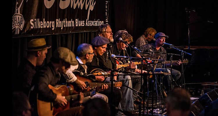 Foto af en tidligere Blues Jamboree besætning