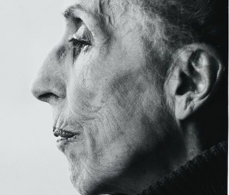 Foto af Karen Blixen taget af artist Peter Beard